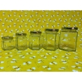 55mL Hexagon Jar w/lids